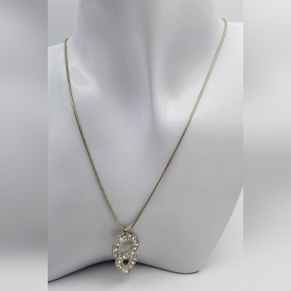 The crystal blessing medallion necklace